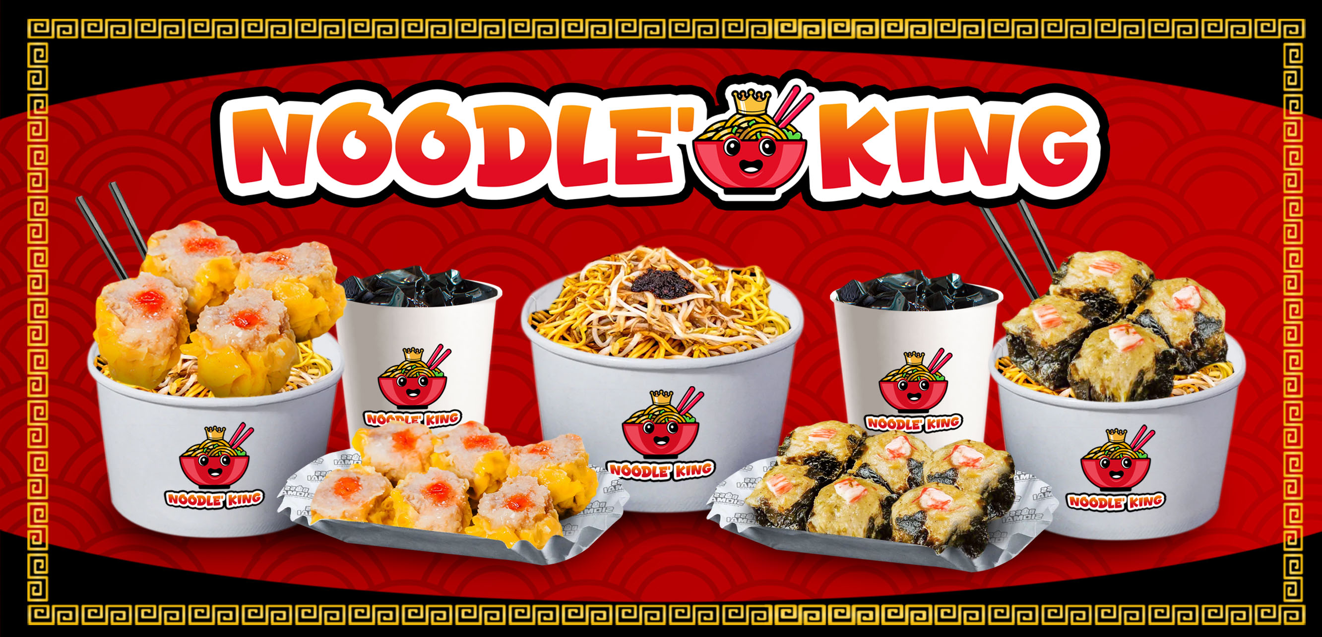 Noodle King product lineup and cup noodle offerings
